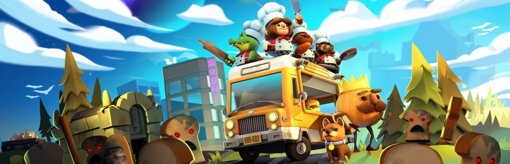 Key art for Overcooked! 2